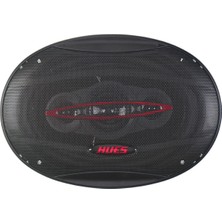 Hues 900 W 3 Yollu Koaxial 6x9 Oval Hoparlör HS-9900 R