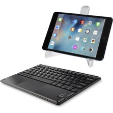 Microcase Honor Pad 9 12.1 Inch Tablet Için Tablet Bluetooth Touchpad Klavye  + Tablet Standı