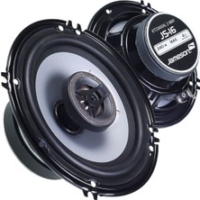 Jameson 16 cm 240W 2 Yollu Yuvarlak Oto Hoparlör 2 Adet Js-16