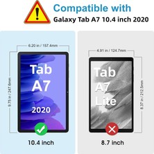 Ukscase Samsung Galaxy Tab A7 2020 10.4 Inch (SM-T500/SM-T503/SM-T505/SM-T507) Shockproof Silikon Kılıf