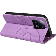 YH Mall Xiaomi 13 Pro Kickstand Koruyucu Pu Deri Flip Folio Kılıf (Yurt Dışından)