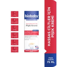 Biobaby Bebek Pişik Kremi %40 Çinko 75 gr - Organik Kır Iğdesi Yağı Ve Zeytinyağı Içerir