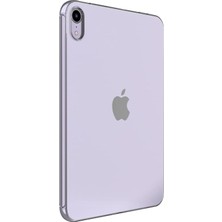 Ukscase Ipad Mini 6/Mini 7 (8.3 Inch) Uyumlu Şeffaf Silikon Kılıf ve Nano Cam Ekran Koruyucu