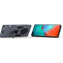 YH Mall Huawei Mate 40 Pro Için Kickstand Askeri Damla Koruma Halkası Kapak (Yurt Dışından)