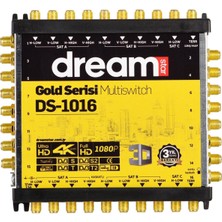 Dreamstar 10-12 Multiswitch Santral Merkezi Uydu Sistemi DS-1016