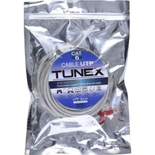 Tunex 10 mt Jaklı Cat6 Ethernet Kablosu Tnx-C-10