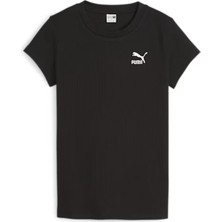 Puma Classic Kadın Siyah Günlük Stil T-Shirt 62426401