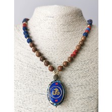 Halley Concept Özel Tasarım Ohm Sembol Etnik Kadın Kolye