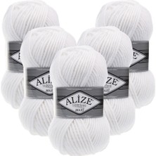 Alize Superlana Maxi 5'li 55 El Örgü Ipliği