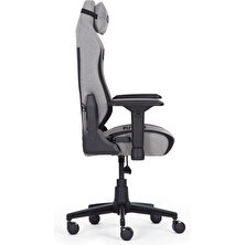 Hawk Gaming Chair Future Gray Mini Kumaş Oyuncu Koltuğu