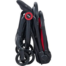 Prego 2228 Easy Fold Kabin Bebek Arabası Kırmızı