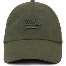 Ucla Fortuno Yeşil Baseball Cap Nakışlı  Unisex Şapka