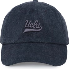 Ucla Fortuno Gri Baseball Cap Nakışlı  Unisex Şapka