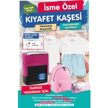 Tuğset Etiket Kıyafet Kaşesi Okul Kaşesi -T533