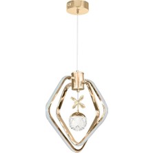 Eray Aydınlatma 1601-3 LED Gold Avize(Beyaz Işık -Sarı Işık - Gün Işığı)