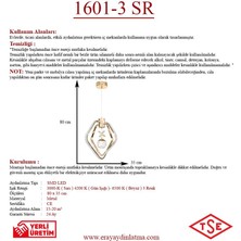 Eray Aydınlatma 1601-3 LED Gold Avize(Beyaz Işık -Sarı Işık - Gün Işığı)