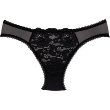 Magic Form Siyah Dantelli Bikini Külot