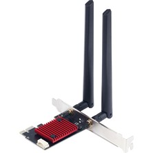 Internet 2974 Mbps Wıfı6 AX200 Pcı-E Kablosuz Wifi Adaptörü 2.4g 5 Ghz Çift Bant Ağ Kartı Bluetooth 5.2 Masaüstü Ağ Kartı (Yurt Dışından)