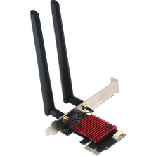 Internet 2974 Mbps Wıfı6 AX200 Pcı-E Kablosuz Wifi Adaptörü 2.4g 5 Ghz Çift Bant Ağ Kartı Bluetooth 5.2 Masaüstü Ağ Kartı (Yurt Dışından)