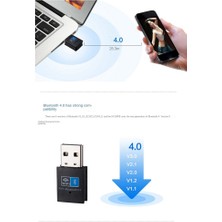 Internet 150 Mbps Bluetooth 4.0 USB 2.4g Tak ve Çalıştır Wifi Alıcı Sürücü Dizüstü Masaüstü Bilgisayar Için Ücretsiz Wifi Adaptörü (Yurt Dışından)