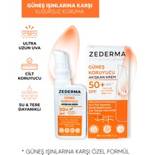 Zederma Güneş Koruyucu Spf 50+  50ML  Krem &  Ultra Uzun Uva Koruma & Su ve Tere Dayanıklı