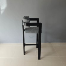 Kleinhaus Furniture Münih Ahşap Bar Sandalyesi