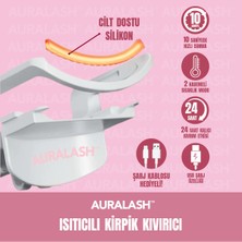 Auralash Kirpik Lifting Etkili Isıtıcılı Kirpik Kıvırıcı - Şarjlı