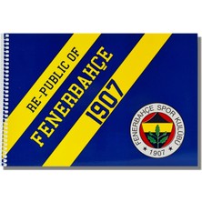 Timon Fenerbahçe 17X24 15 Yaprak Karton Kapak Spiralli Resim Defteri (463636)