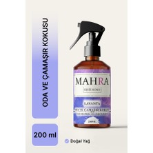 Mahra Shop Mahra lavanta Oda ve Çamaşır Spreyi Oda Kokusu Oda Spreyi Room Spray 200ML