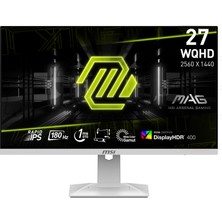 MSI 27" MAG 274QRFW 2560x1440 (WQHD) 16:9 FLAT RAPID IPS 180HZ 1MS FREESYNC BEYAZ GAMING MONITOR