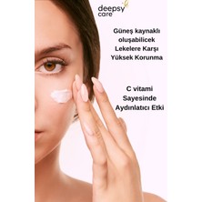 Deepsy Care Güneş Kremi C Vitaminli Aydınlatıcı Etkili Yüksek Koruma SPF50 100 ml