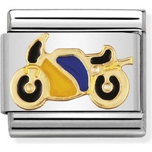 Nomination Composable Classic Dekoratif Link - Spor - Motosiklet -  18K Altın