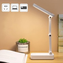 Powermaster PM-24440 Katlanabilir Dokunmatik Tuşlu Solar / Şarjlı Ledli Masa Lambası