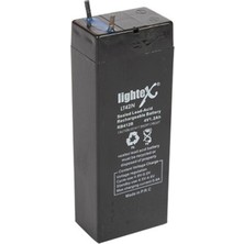 Lightex Akü 4V 1.2A Işıldak Fener (3.5X9X2CM) Lightex LT-42N