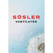 Süsler SV-1620 Duvar Tipi Vantilatör 16 Inç Pervane Çapı 5 Kanatlı Şeffaf Pervane 3 Yıl Garanti