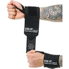 Dex Supports Lasting Energy Fitness Bilek Sargısı , Wrist Wraps Legend Series – Spor Bileklik  2 ‘li Paket