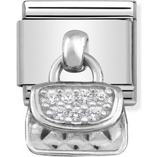 Nomination Composable Classic Dekoratif Charm - Charm Semboller - Çanta - (08 Bag) 925 Gümüş