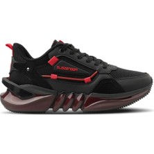 Slazenger Siyah/kırmızı Erkek Sneaker Spor Ayakkabı