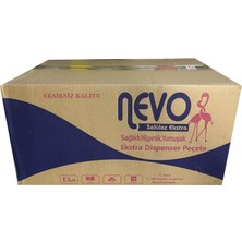 Nevo Extra Masaüstü Dispenser Peçete - 2 Kat - 200 Adetlik 18 Paket / Koli