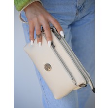 Jara Bag Jara Moon Kadın Orijinal Mini Çapraz Ayarlanabilir Askılı El, Kol ve Omuz Çantası