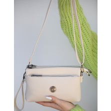 Jara Bag Jara Moon Kadın Orijinal Mini Çapraz Ayarlanabilir Askılı El, Kol ve Omuz Çantası