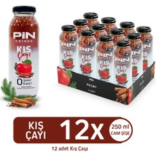 Pin Kış Çayı - Şekersiz & Kalorisiz 250 ml x 12 Adet