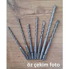 Depolife Kırıcı Delici Hilti Için Sds Plus Matkap Ucu Seti 7 Parça 6 mm-12 mm