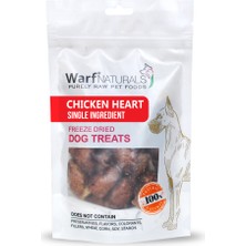 Warf Naturals Freeze Dried Kedi Ödül Maması - Tavuk Yürek