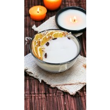 Nefha Candle Amber Kokulu HEDİYELİK  %100 Doğal Soya Mum