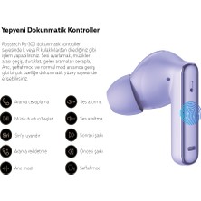 Rosstech Soundparty RS-300 Aktif Gürültü Önleyici Şeffaf Mod Bluetooth Mikrofonlu Kulaklık