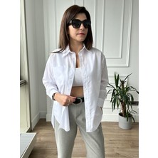 Arzu Emiroğlu Beyaz Basic Gömlek