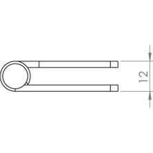 Azra Yapı 50X50 mm 2.5 mm Kalınlığında Sac Metal Yaprak Menteşe