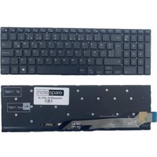 Notespare Dell ile Uyumlu Inspiron G315-3579, G315-3590, G317 3779, G317-3779 Işıklı Klavye Siyah Tr