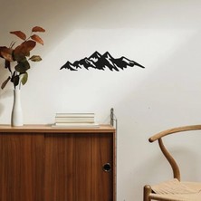 Emach Dizayn Dağ Figürlü Doğa Izleri Ahşap Duvar Dekoru